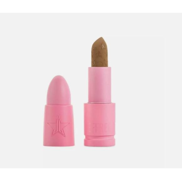 Jeffree Star Velvet Trap Unphazed Nude Olive Brown Matte Lipstick New In Box - Picture 3 of 8